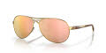Oakley Feedback Polished Gold / Prizm Rose Gold Polarized Lens (OO4079-37) Sunglasses - Color Image