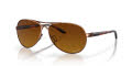 Oakley Feedback Rose Gold / Brown Gradient Polarized Lens (OO4079-14) Sunglasses - Color Image