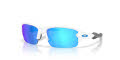 Oakley Flak 2.0 S Polished White/Prizm Sapphire (951102) Sunglasses - Color Image