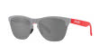 Oakley Frogskins Lite Matte Fog / Prizm Black (OO9374-52) Sunglasses - Color Image