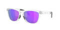 Oakley Frogskins Range Matte-Clear / Prizm-Violet (928412) Sunglasses - Color Image