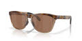 Oakley Frogskins Range XL - Alternate Fit Brown Tortoise/Brown Smoke/Prizm Tungsten Polarized (950303) Sunglasses - Color Image