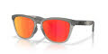 Oakley Frogskins Range XL - Alternate Fit Matte Grey Smoke/Grey Ink/Prizm Ruby (950302) Sunglasses - Color Image