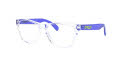 Oakley Youth Frogskins XS - Alternate Fit Polished Clear (OY8009F-05) Eyeglasses - Color Image