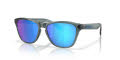 Oakley Frogskins S Crystal Black/Prizm Sapphire Polarized (950805) Sunglasses - Color Image