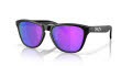 Oakley Frogskins S Matte Black/Prizm Violet (950804) Sunglasses - Color Image