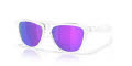 Oakley Frogskins S Polished Clear/Prizm Violet (950802) Sunglasses - Color Image