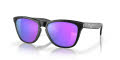 Oakley Frogskins Matte Black / Prizm Violet Lens (OO9013-H6) Sunglasses - Color Image
