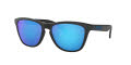 Oakley Frogskins - Alternate Fit Matte Black / Prizm Sapphire Lens (OO9245-61) Sunglasses - Color Image