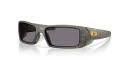 Oakley Gascan Matte Transparent Olive Ink/Prizm Grey Polarized (9014D5) Sunglasses - Color Image