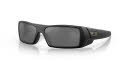 Oakley Gascan Matte Black / Black Mirrored Iridium Polarized Lens (12-856)  Sunglasses - Color Image