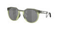 Oakley HSTN Metal Matte-Olive-Ink / Prizm-Black (927904) Sunglasses - Color Image