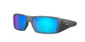 Oakley Heliostat Blue-Steel / Prizm-Sapphire-Polarized (923113) Sunglasses - Color Image