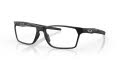 Oakley Hex Jector (TruBridge) Satin Black (803205) Eyeglasses - Color Image