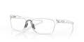 Oakley Hex Jector (TruBridge) Polished Clear (OX8032-06) Eyeglasses - Color Image