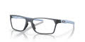 Oakley Hex Jector (TruBridge) Matte Blue Steel (803208) Eyeglasses - Color Image