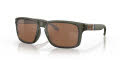 Oakley Holbrook Matte Olive Ink / Prizm Tungsten Lens (OO9102-G6) Sunglasses - Color Image