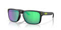 Oakley Holbrook - Alternate Fit Matte Black/Prizm Road Jade (924483) Sunglasses - Color Image