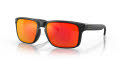 Oakley Holbrook Matte Black / Prizm Ruby Lens (OO9102-E2) Sunglasses - Color Image