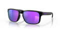 Oakley Holbrook Matte Black / Prizm Violet Lens (OO9102-K6) Sunglasses - Color Image