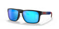 Oakley Holbrook NFL Collection Buffalo Bills Matte Black / Prizm Sapphire Lens (OO9102-Q5) Sunglasses - Color Image