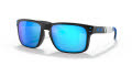 Oakley Holbrook NFL Collection Detroit Lions Matte Black / Prizm Sapphire Lens (OO9102-R2) Sunglasses - Color Image