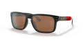 Oakley Holbrook NFL Collection San Francisco 49ers Matte Black / Prizm Tungsten Lens (OO9102-T0) Sunglasses - Color Image