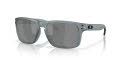Oakley Holbrook Matte Crystal Black / Prizm Black Polar (9102Z4) Sunglasses - Color Image