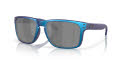 Oakley Holbrook XL Matte Cyan/Blue Colorshift / Prizm Black Polar (941747) Sunglasses - Color Image