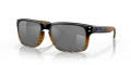 Oakley Holbrook MLB Collection New York Yankees Pine Tar / Prizm Black Lens (OO9102-P7) Sunglasses - Color Image