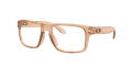 Oakley Holbrook RX Polished-Transparent-Sepia (815614) Eyeglasses - Color Image