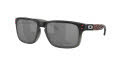 Oakley Holbrook Troy-Lee-Designs-Black-Fade / Prizm-Black (9102Z0) Sunglasses - Color Image