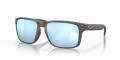 Oakley Holbrook Woodgrain / Prizm Deep Water Polarized Lens (OO9102-J9) Sunglasses - Color Image