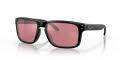 Oakley Holbrook Matte Black / Prizm Dark Golf (9102K0) Sunglasses - Color Image