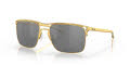 Oakley Holbrook TI Satin Gold / Prizm Black Polarized (604807) Sunglasses - Color Image