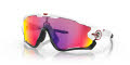 Oakley Jawbreaker Polished White / Prizm Road (OO9290-05) Sunglasses - Color Image