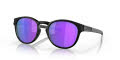 Oakley Latch Matte Black / Prizm Violet Lens (OO9265-55) Sunglasses - Color Image