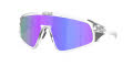 Oakley Latch Panel Matte-Clear / Prizm-Violet (940402) Sunglasses - Color Image