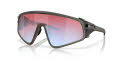 Oakley Latch Panel Matte Grey Smoke / Prizm Snow Sapphire (940412) Sunglasses - Color Image