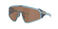 Oakley Latch Panel Transparent-Stonewash / Prizm-Tungsten (940408) Sunglasses - Color Image