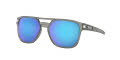 Oakley Latch Beta Matte Grey Ink / Prizm Sapphire Polarized Lens (OO9436-06) Sunglasses - Color Image