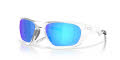 Oakley Lateralis Matte Clear / Prizm Sapphire (943106) Sunglasses - Color Image