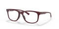Oakley Leadline RX Satin Brick Red (OX8175-03) Eyeglasses - Color Image