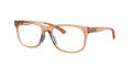 Oakley Leadline RX Polished-Transparent-Sepia (817508) Eyeglasses - Color Image
