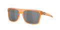 Oakley Leffingwell Matte-Transparent-Ginger / Prizm-Black-Polarized (910019) Sunglasses - Color Image