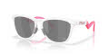 Oakley Frogskins Hybrid Matte White/Prizm Black (928910) Sunglasses - Color Image
