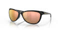 Oakley Pasque Polished-Black / Prizm-Rose-Gold-Polarized (922201) Sunglasses - Color Image