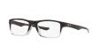 Oakley Plank 2.0 Polished Black Clear Fade (OX8081-12) Eyeglasses - Color Image