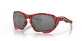 Oakley Plazma - Alternate Fit Red Tiger/Prizm Black (901907) Sunglasses - Color Image