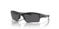 Oakley Quarter Jacket Matte Black / Grey Polarized Lens (OO9200-07) Sunglasses - Color Image